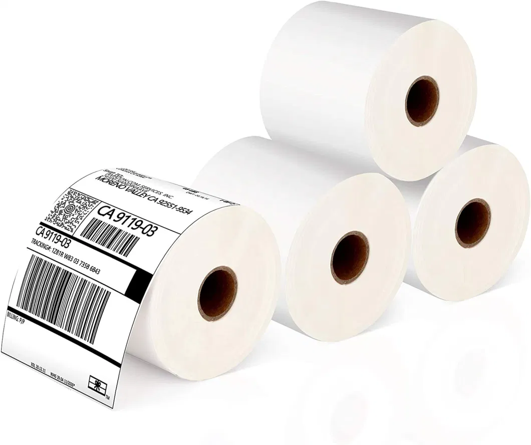 Rolo enorme térmico 70GSM 75GSM de rotulagem de envio de Eco da etiqueta térmica 2