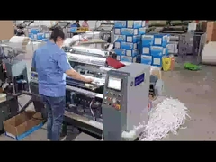 Máquina de conversão de papel ATM de 900 mm POS 200m/min Corte térmico de rolos de papel