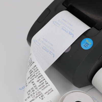 FSC Virgin Wood Pulp TOP COATED Thermal Paper Jumbo Roll For ATM / POS Roll