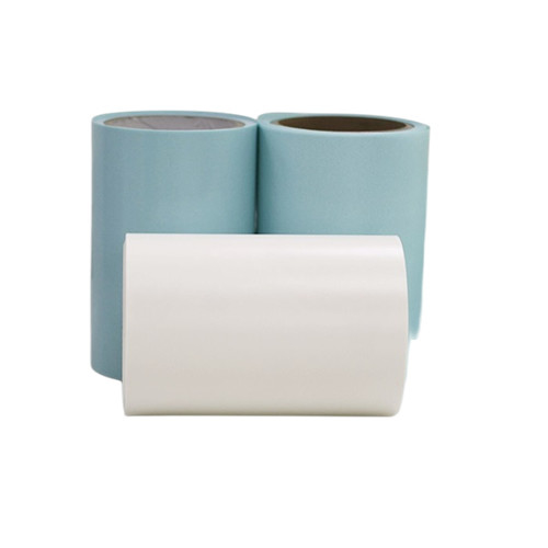 100 Wood Pulp Moisture Proof Blue Yellow Glassine Single Sided Silicone Release Paper Packaging Roll