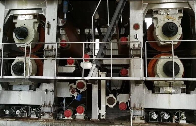 Three Wire 3200mm Cylinder Mold Paper Machine Paper Craft Bag Making Packaging