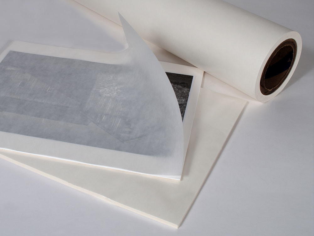A Grade Release Liner Glassine Paper Glossy Translucent Greaseproof