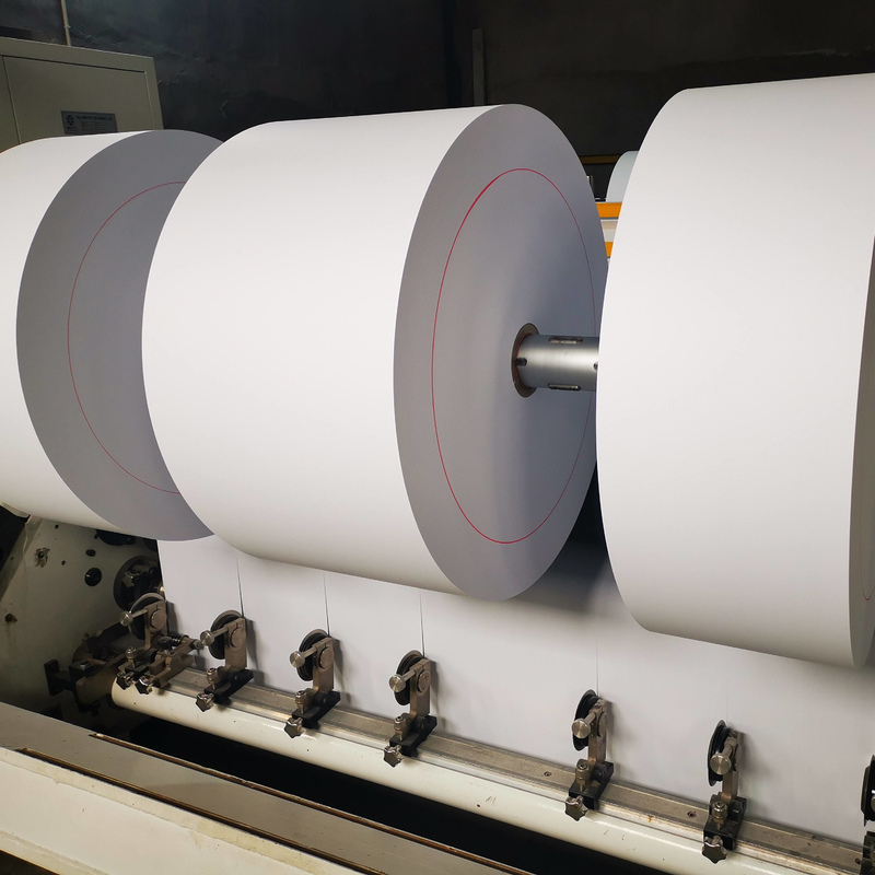 Black Image Jumbo Thermal Paper Roll 810mm 1035mm Cash Register Thermal Printer