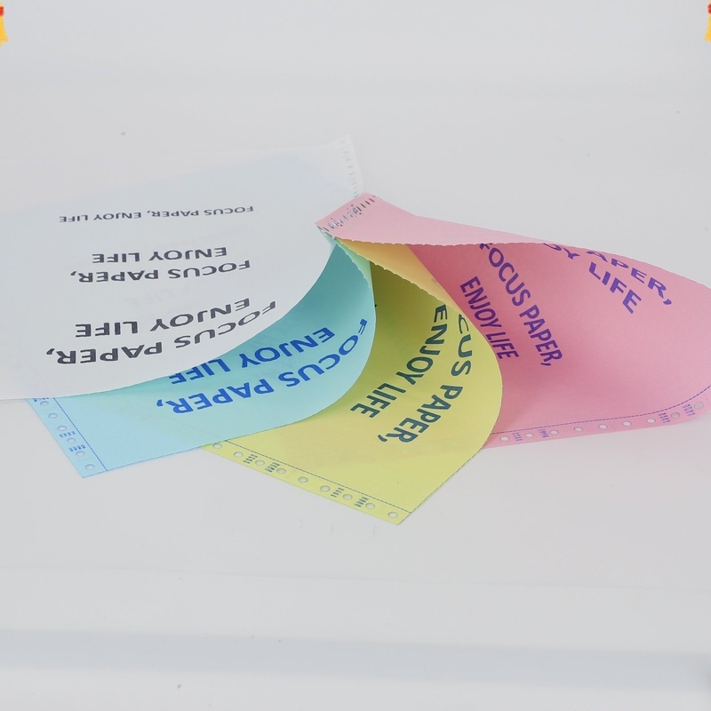 A Grade Blue and White Image CB/CFB/CF NCR Paper Carbonless Paper For Laser Printers