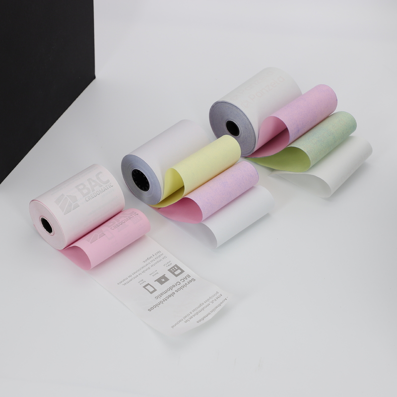 A Grade Blue and White Image CB/CFB/CF NCR Paper Carbonless Paper For Laser Printers