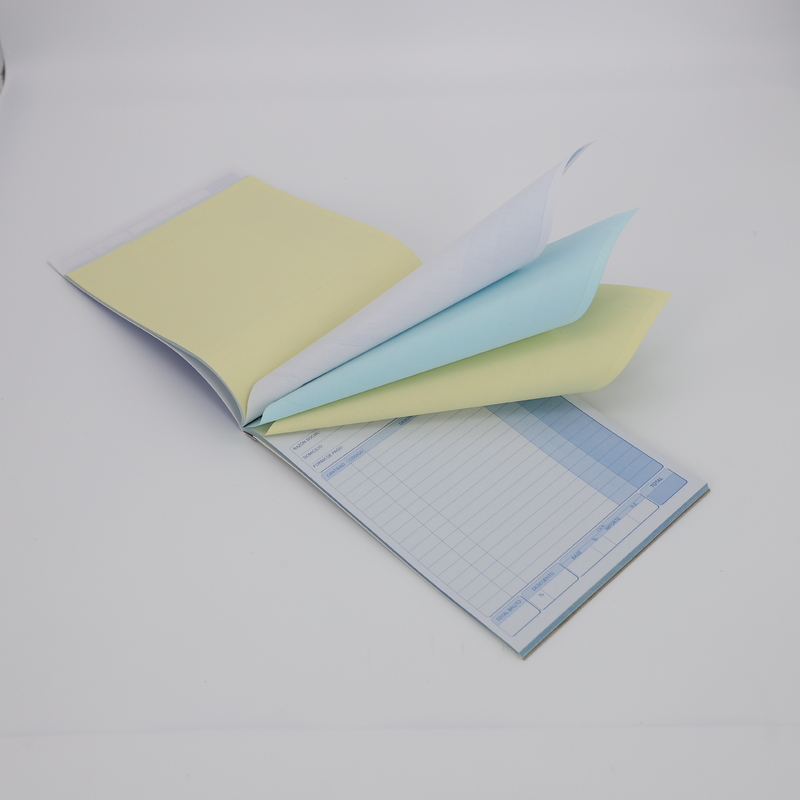 100% Wood Pulp Computer Printing Invoice 2 Ply Carbonless Paper In Sheet For Invoices