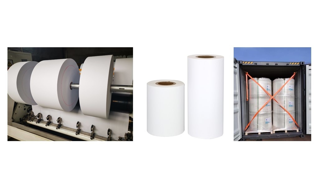 FSC Virgin Wood Pulp TOP COATED Printing Thermal Paper Jumbo Roll For POS ROLL