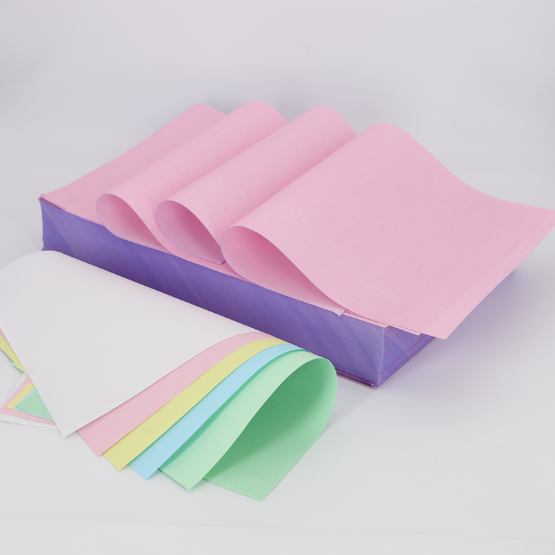 6ply Wood Pulp NCR Paper 75GSM Office Computer Roll Invoice Copy