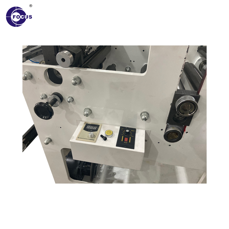 Precision Label Die Cutting Machine With Japan Mitsubishi PLC Control System And German Technology KINCO Standard Motor