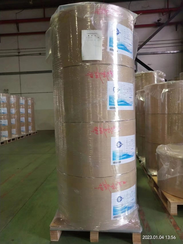 BPA Free Hot Sales 100% Wood Pulp 48GSM 55GSM Black Image 2 1 4 150 Blue Black Imaging Thermal Paper Rolls