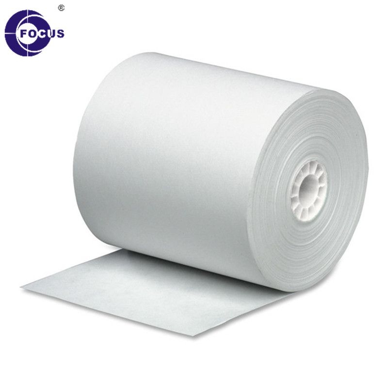 45-70gsm Oil Resistant Thermal Paper Roll For POS / ATM Printers