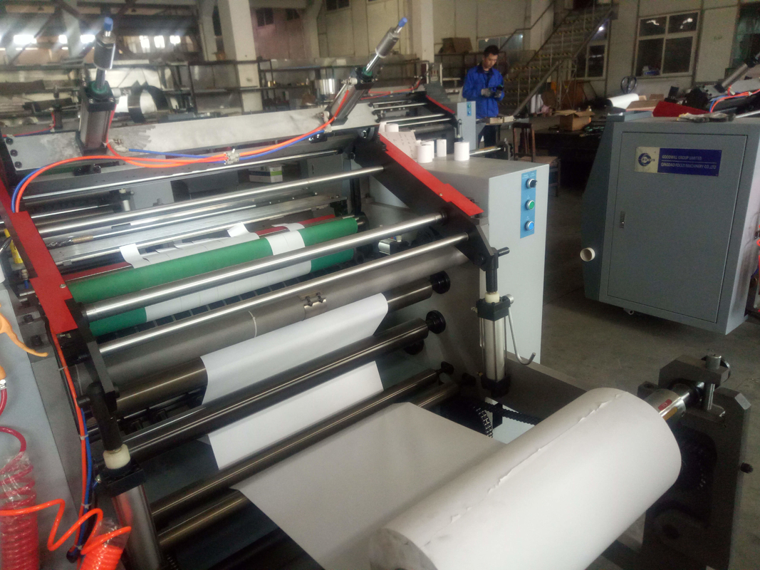 2.2KW 120m/Min Thermal Paper Slitting Machine Credit Card Paper Roll Making Machine