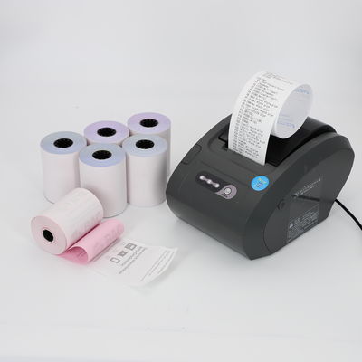 45-80gsm Jumbo Continuous Thermal Label Roll For ATM / POS Machine