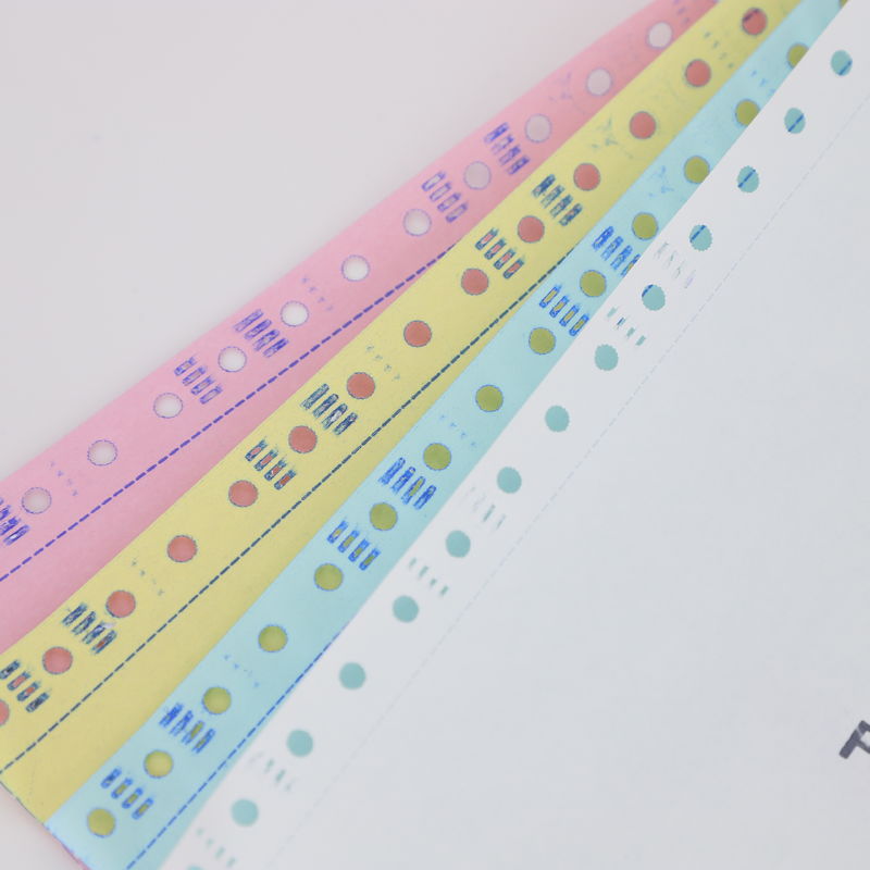 100% Virgin Wood Pulp A GRADE Smooth 5 Plys Carbonless Paper For Commercial Bill