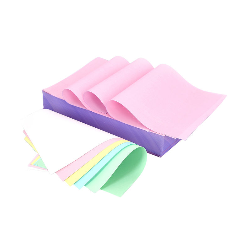 100% Virgin Wood Pulp Micro-Perforated NCR Paper with High Ink Absorption for Invoices & Receipts