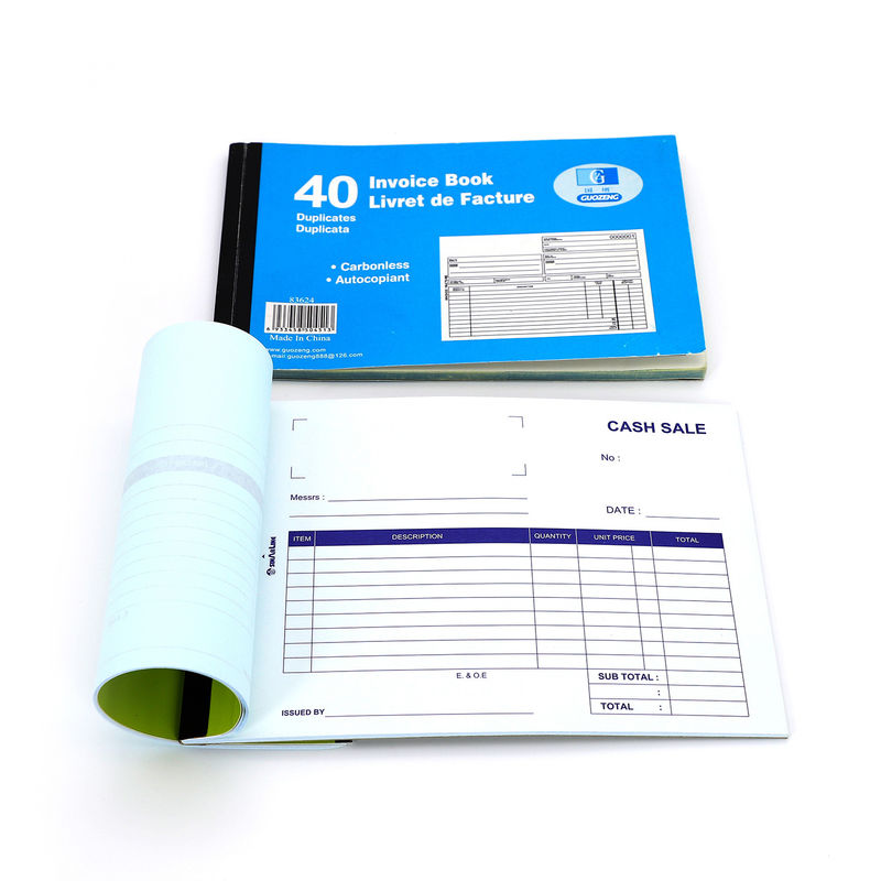 100% Virgin Wood Pulp Micro-Perforated NCR Paper with High Ink Absorption for Invoices & Receipts