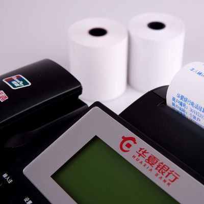 Papel térmico livre de BPA para recibos de POS, papel de impressora ATM, papel térmico resistente ao óleo