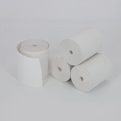 Papel 100% térmico macio de imagem afiada de polpa de madeira do Virgin 45GSM 48GSM 55GSM