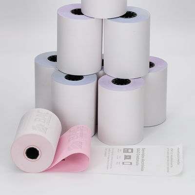 Papel térmico de longa duração 45/48/55/65gsm livre de BPA Jumbo Roll para suavidade e impressão
